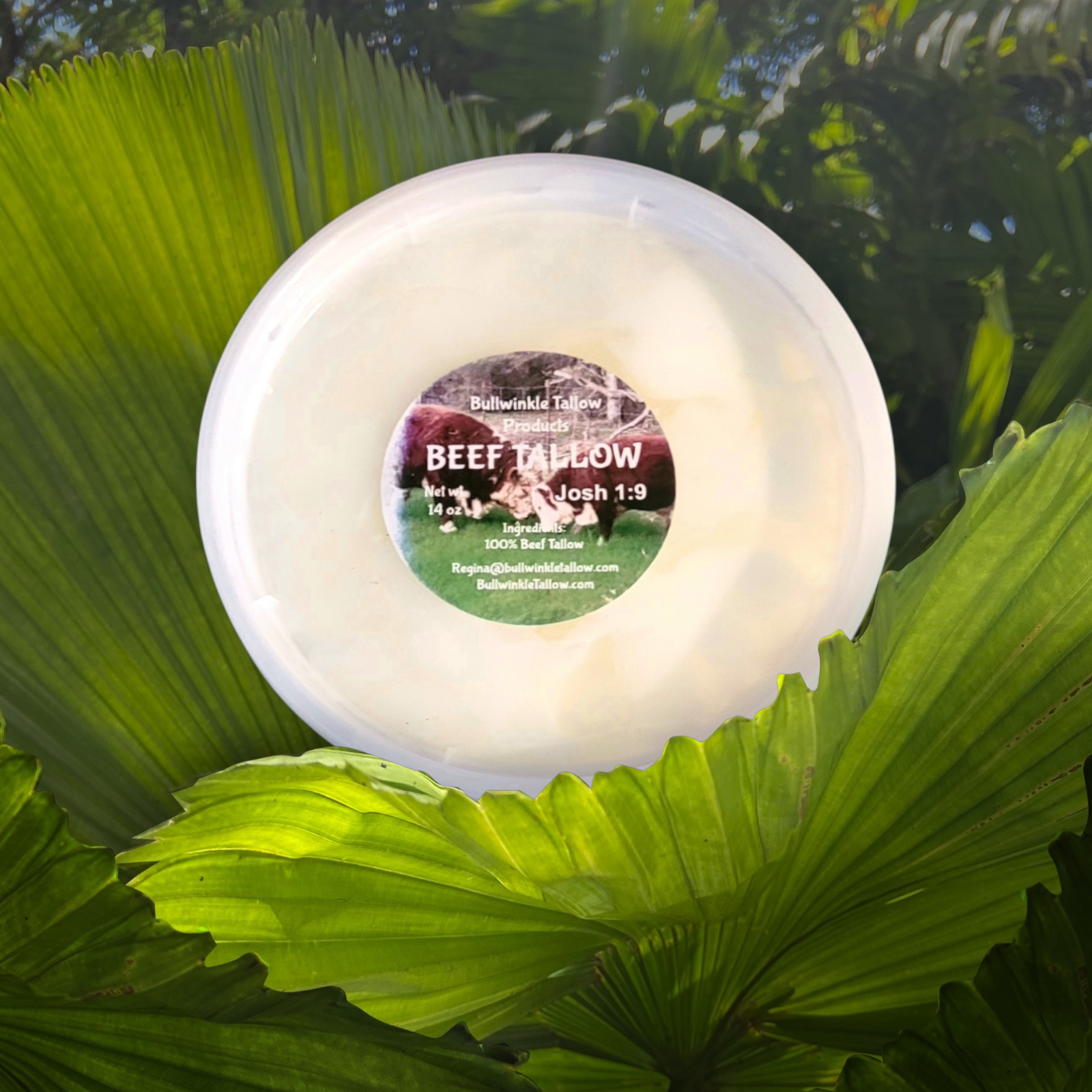 Grass-fed Beef Tallow 14oz