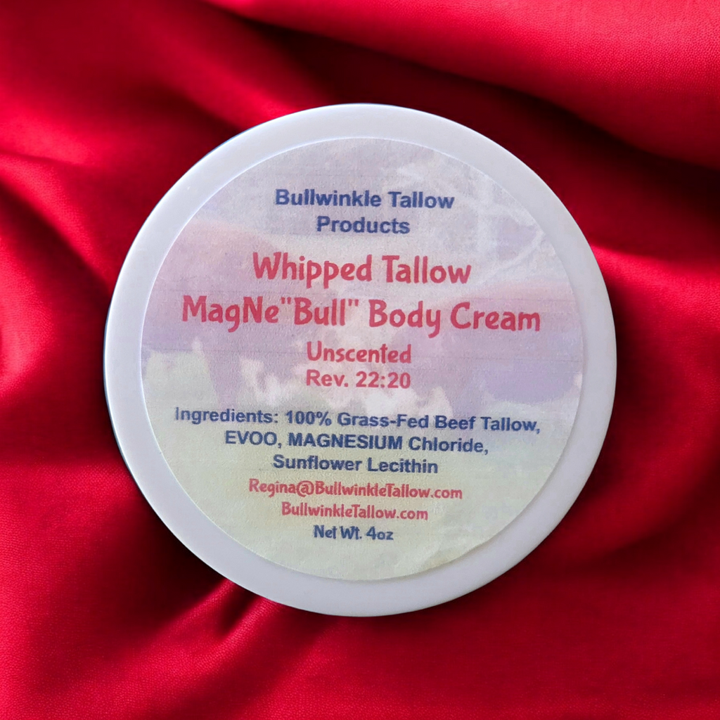 MagNe"Bull" Magnesium Body Cream 4 oz