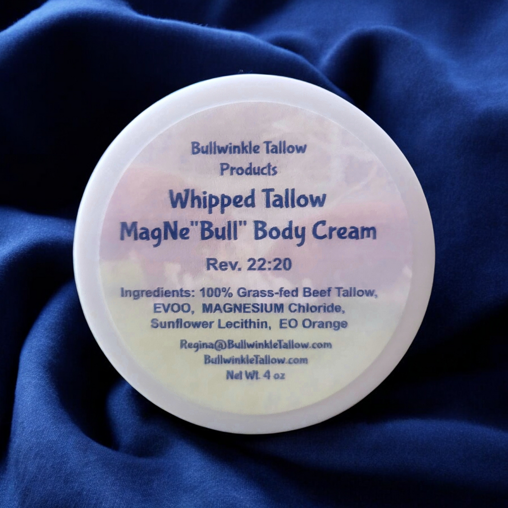 MagNe"Bull" Magnesium Body Cream 4 oz