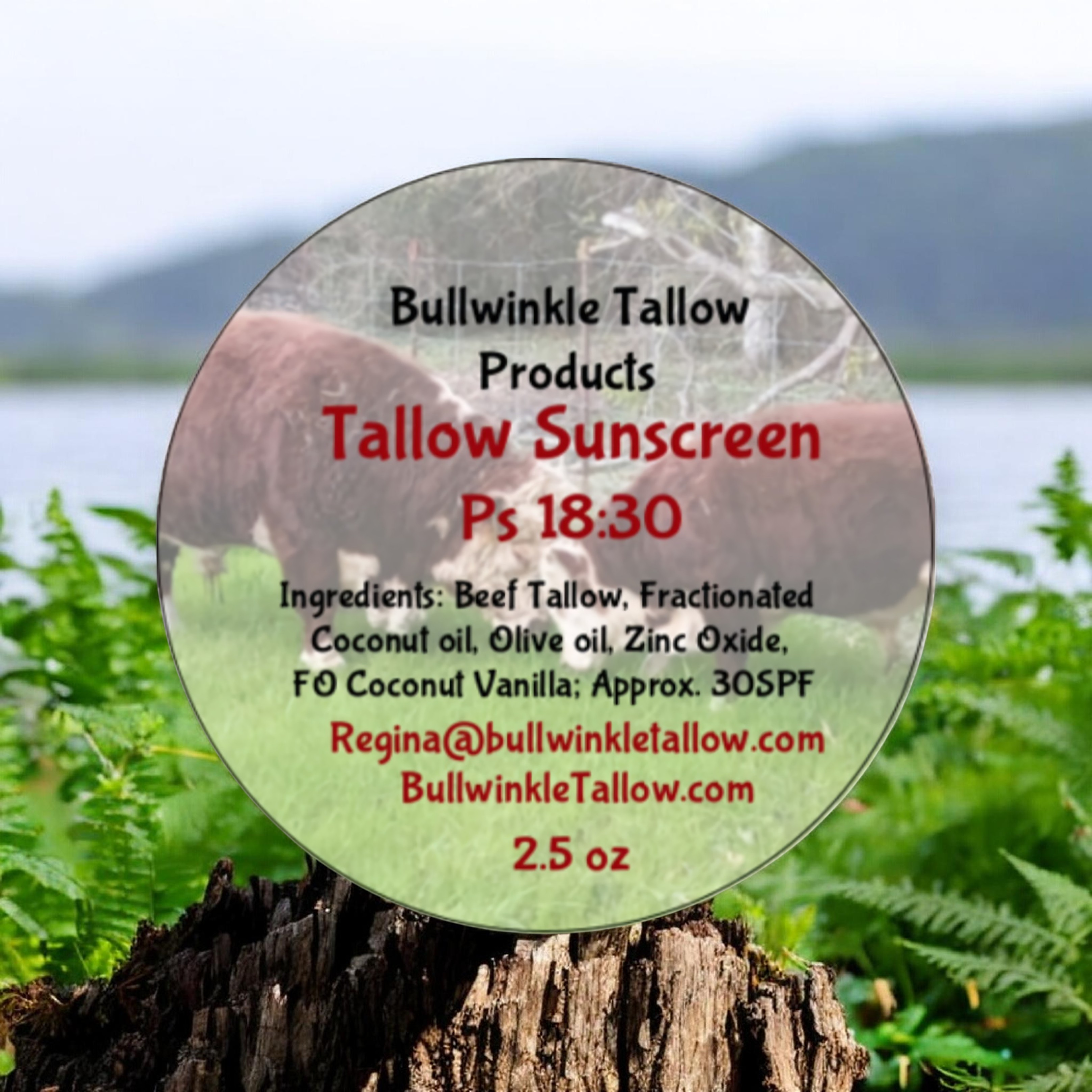 Tallow Sunscreen