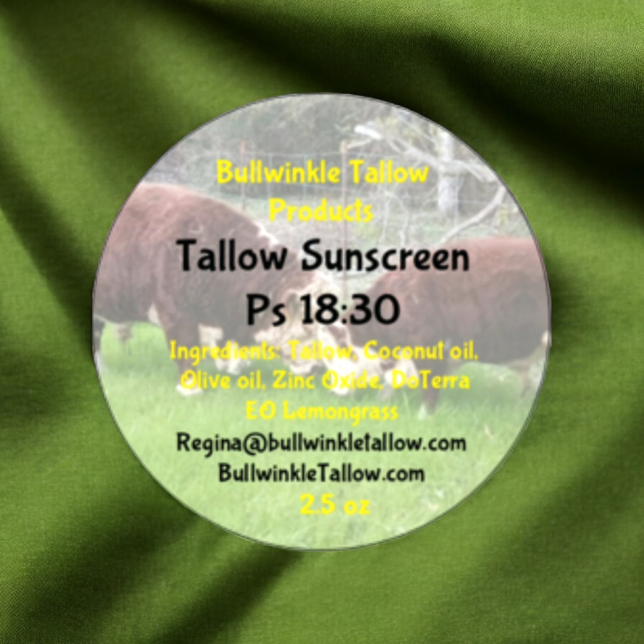 Tallow Sunscreen
